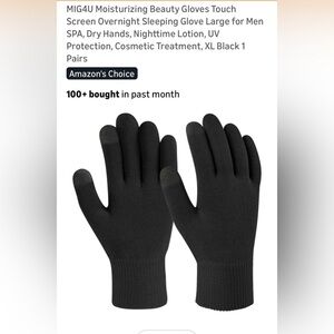 Black Touchscreen Gloves